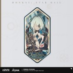 miHoYo HSR As I've Written Series Tinplate Badge Acrylic Rotatable Standee